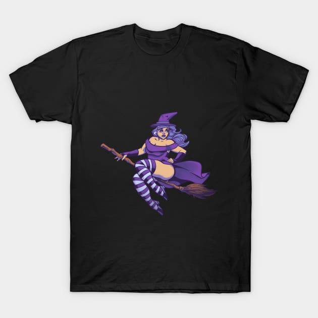 Thicc Witch T-Shirt by Millageart